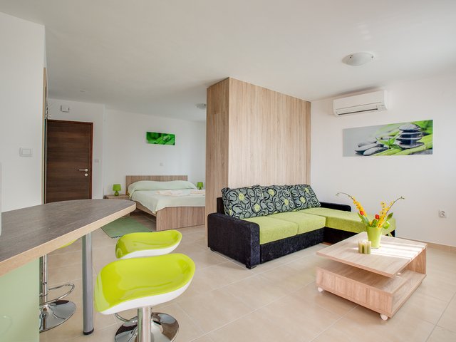 Zeleni studio apartman