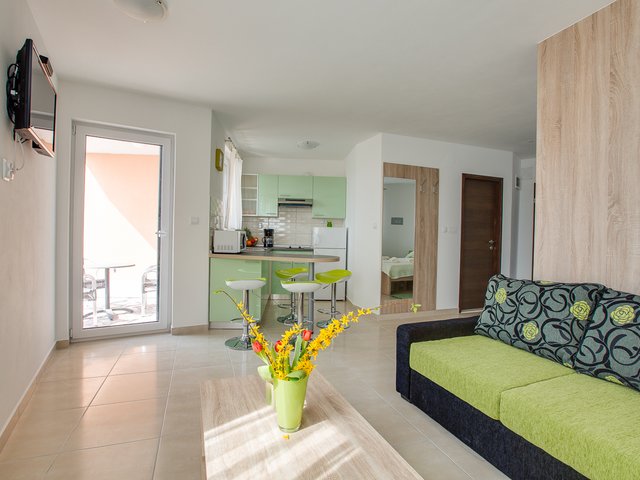 Zeleni studio apartman